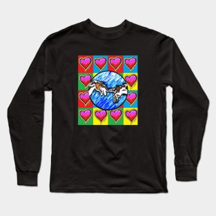 Rainbow Love Pride  No 1 Long Sleeve T-Shirt